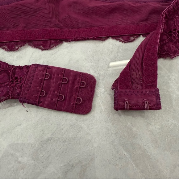 Women’s Intimately Free People Floral Lace Halter V-Neck Bralette Adjustable XL - Picture 11 of 16